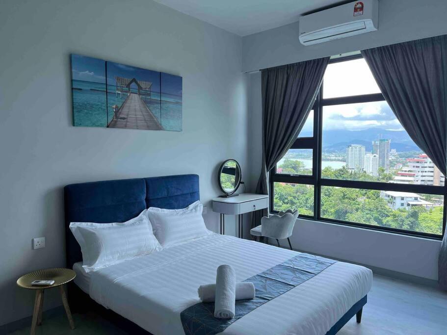 Jq Tower2 Jy Home - Mt Kinabalu View And Seaview, Contactless Self Check-In, Free Wifi Κότα Κιναμπαλού Εξωτερικό φωτογραφία