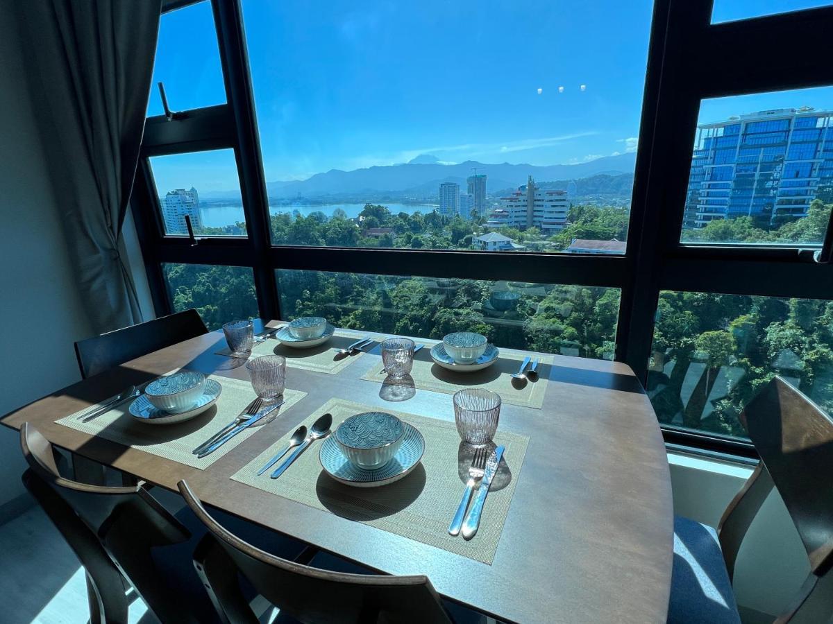 Jq Tower2 Jy Home - Mt Kinabalu View And Seaview, Contactless Self Check-In, Free Wifi Κότα Κιναμπαλού Εξωτερικό φωτογραφία